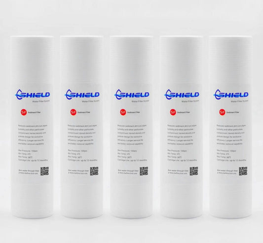 Polyspun Sediment Water Filter Replacement Cartridges 10" x2.5"(pack of 50)