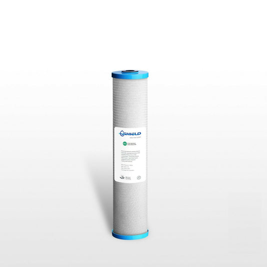 0.5 Micron Nano Silver Antibacterial Carbon Block Water Filter 20" x 4.5" (pack of 6)