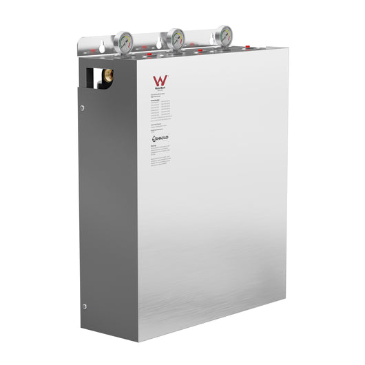 WaterMark Certified 20" x 4.5" Triple Whole House Water Filter System Stainless Steel Cover/Frame no filters