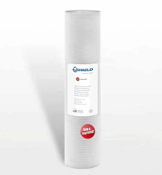 20" x 4.5" Whole House Big Blue Water Filter Cartridges Sediment 1micron (pack of 10)